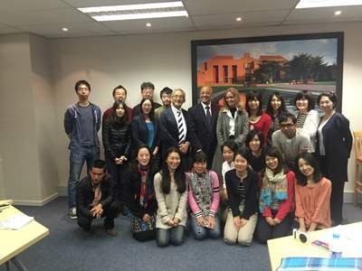 Prof Harris GIBS lecture to Japanese graduate students and business people from Hitotsubashi University