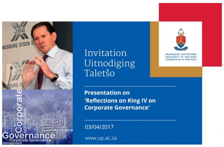 Presentation: 'Reflections on King IV on Corporate Governance'