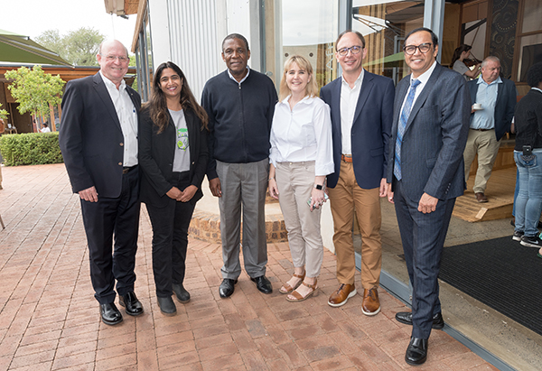 Among guests attending the celebrations were founding director of FABI Professor Mike Wingfield, programme leader at FABI Professor Sanushka Naidoo, Dr Khotso Mokhele – Chairman of the Hans Merensky board and the board of Westfalia Fruit, research leader at FABI Professor Noelani Van Den Berg, Director of FABI Professor Bernard Slippers and Professor Sunil Maharaj, Deputy Vice-Principal of Research and Postgraduate Studies at UP.