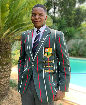 Takura Kufakunesu from Pretoria Boys High 