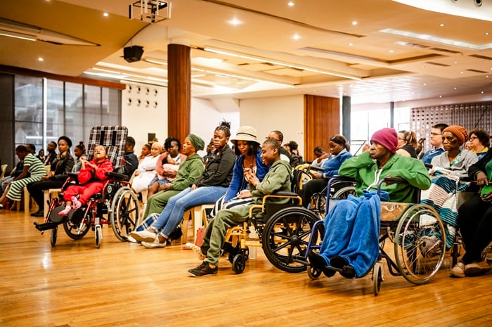 Wheelchairs recipient