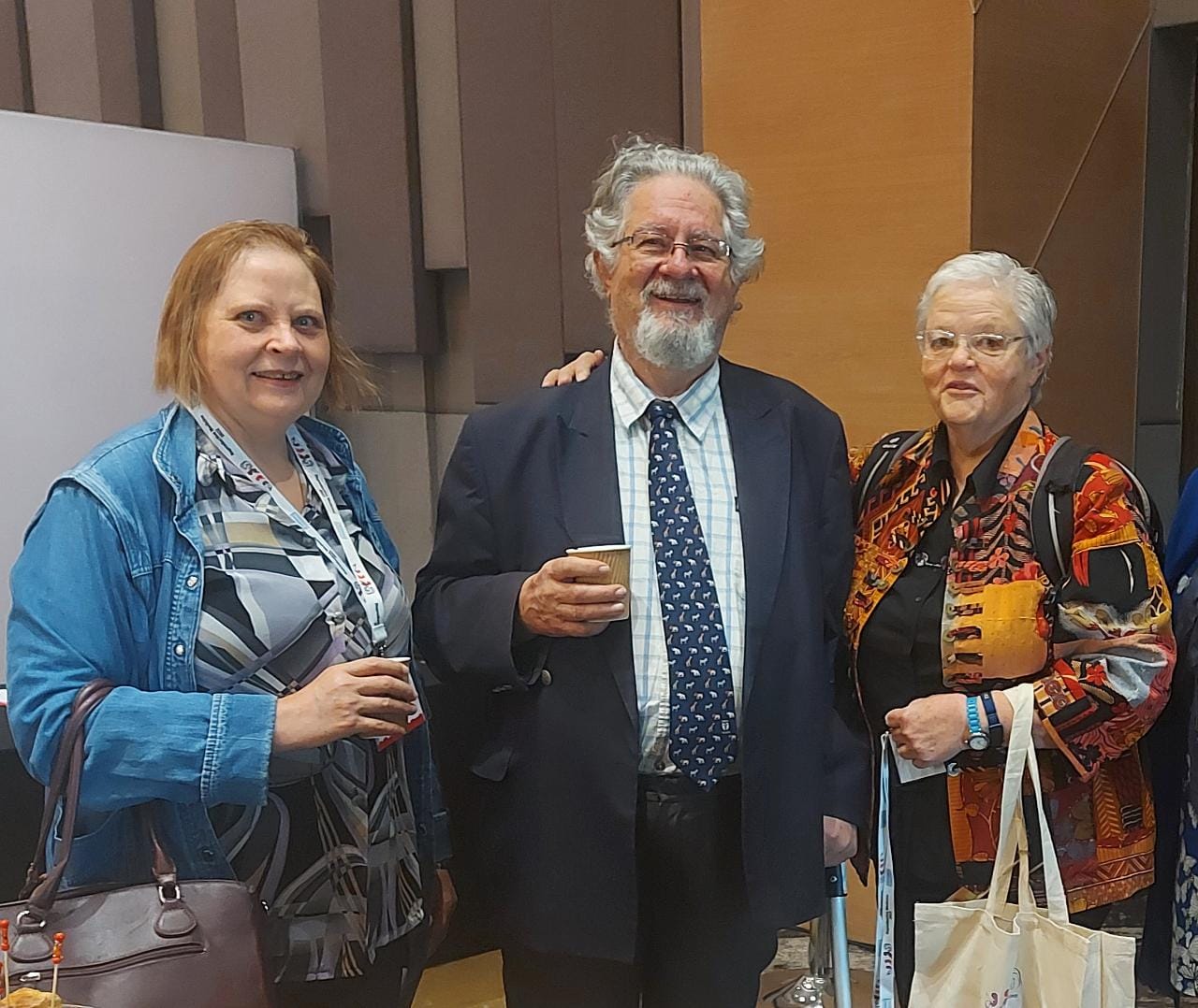 Dr Hester Kruger, Prof Lindeque & Prof Riana Bornman