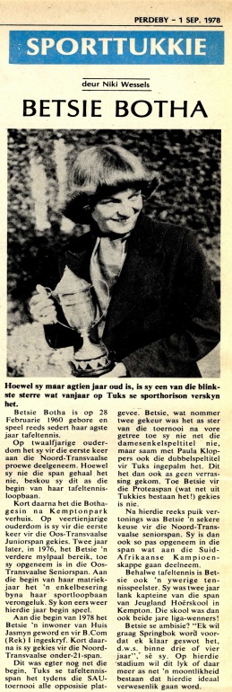 Die Perdeby, 01 September 1978