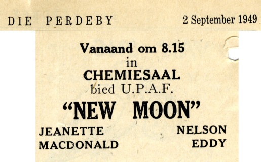 Die Perdeby, 02 September 1949, Film advertisement