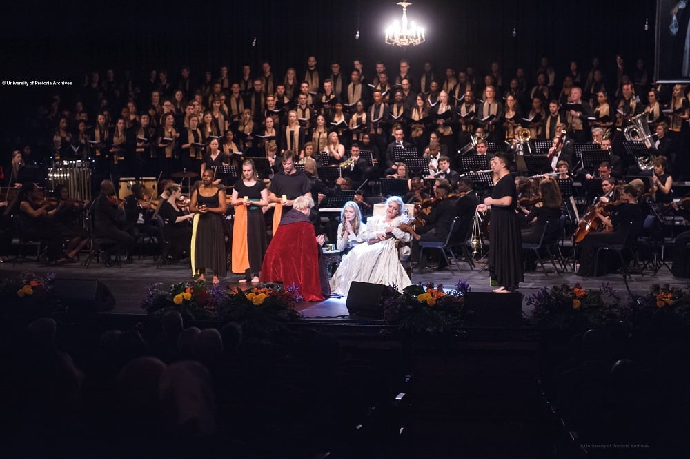 UP's choir and orchestra