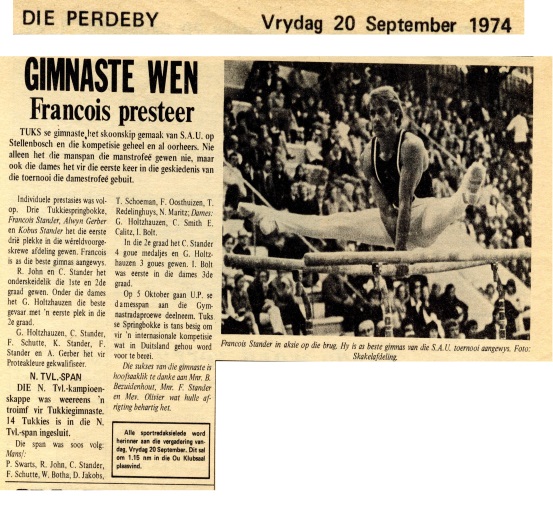 Perdeby, 20 September 1974