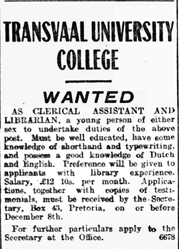 Rand Daily Mail, 24 November 1911