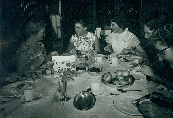 First year students in Asterhof 1950s