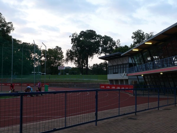  New tartan athletics track on LC de Villiers