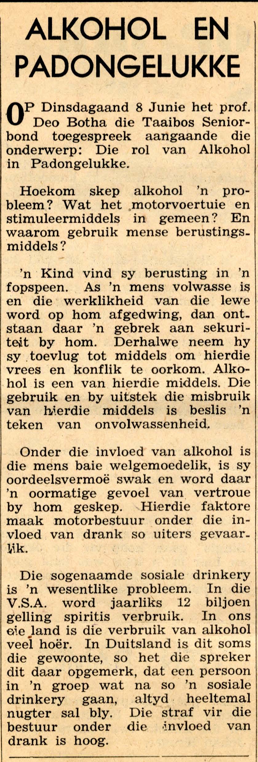 Perdeby 18 June 1965