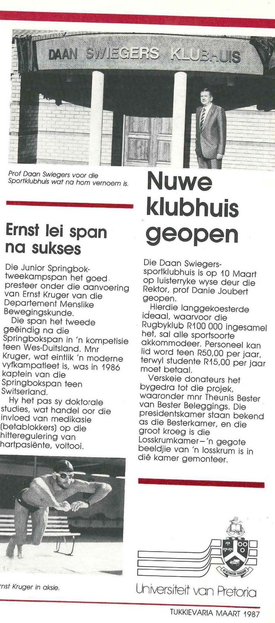Tukkievaria, March 1987