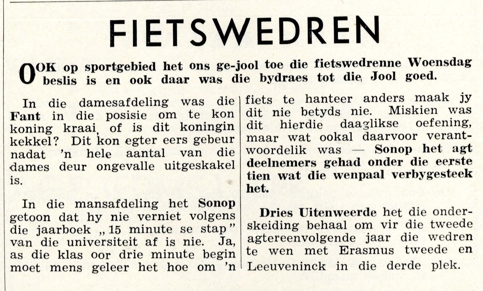 Perdeby 10 May 1957