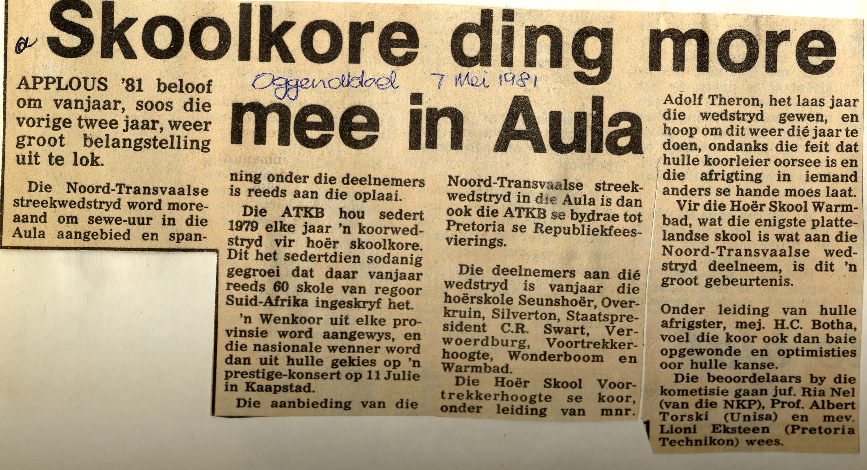 Oggendblad 07 May 1981