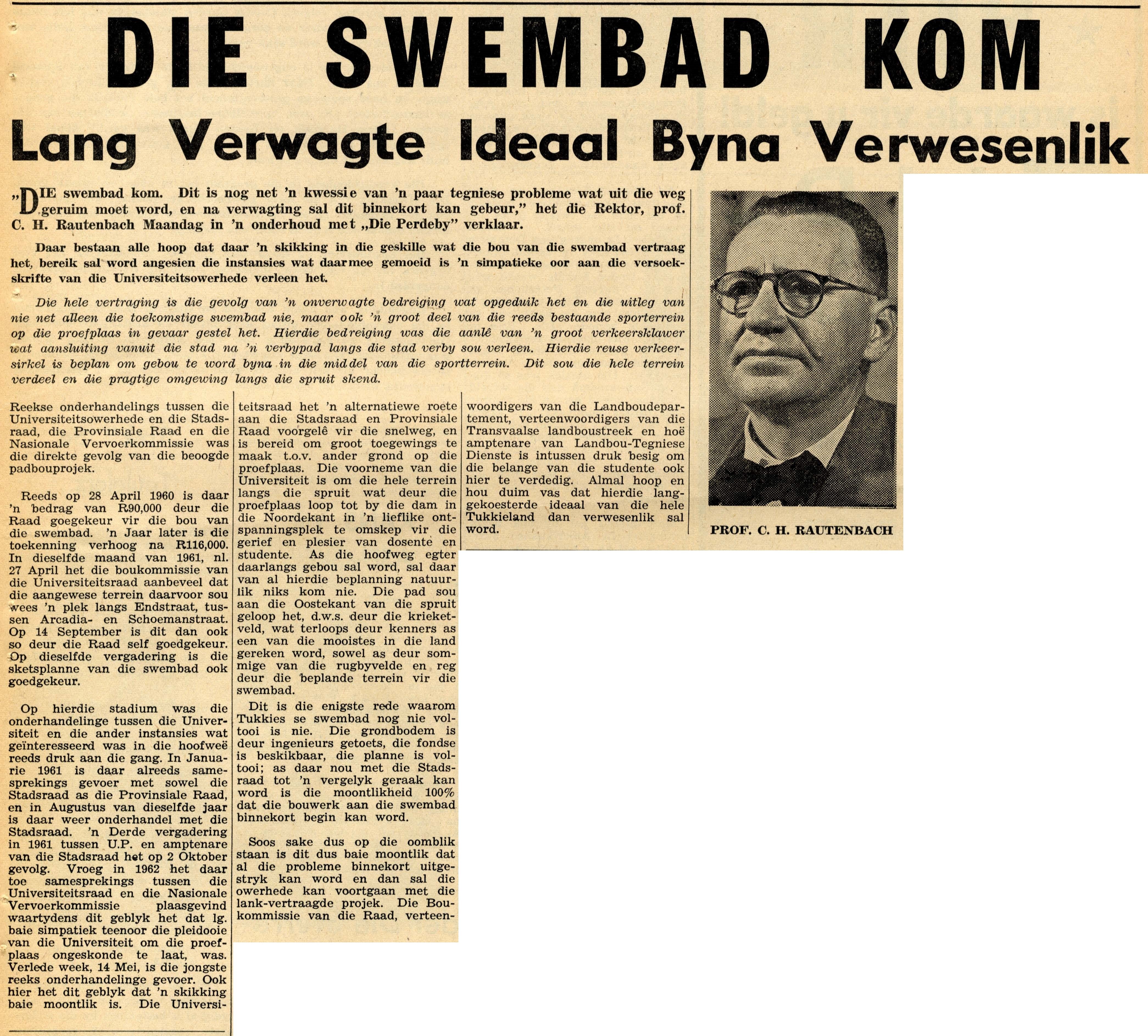 Perdeby 25 May 1962