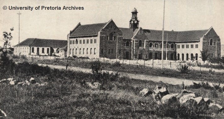 Old Arts and Old Chemistry buildings in 1911 