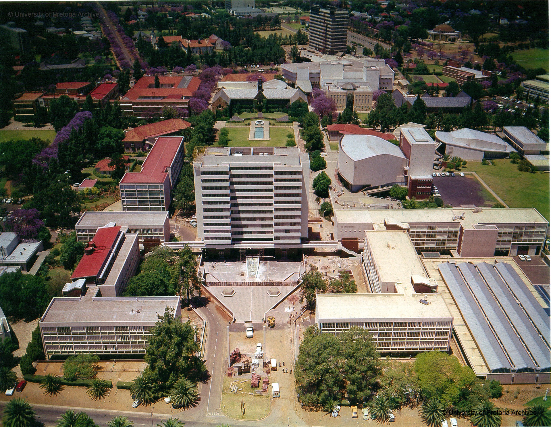 UP aerial photo 1970s