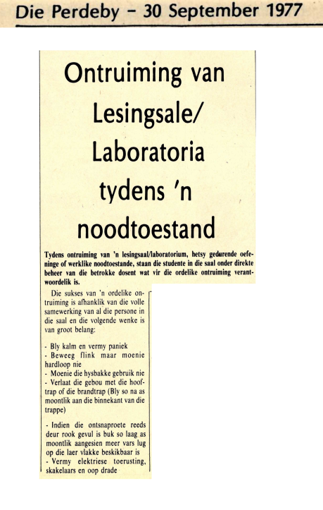 Perdeby 30 September 1977