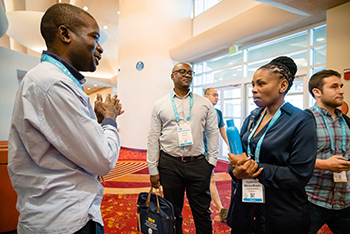 Donald Mukolwe, Prof Tshepo Matjila and Dr Kgomotso Sibeko-Matjila