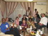 Prof Lubuma on Bosses Day 2010 with members of the support staff and their partners at his home