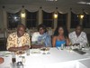 Bosses day 2012: Prof Lubuma, his wife Passy, Mrs Joyce and Mr Patrick Nyathela