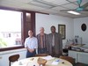 Prof Lubuma visiting Prof Luis Ramiro Pinteiro Diaz at Havana University in Cuba