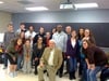 Prof Shillor, Prof Nachman and Honours College students at Oakland University, Detroit, USA