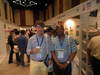 Prof Lubuma with Prof S Smirnov, 2010 Fields Medallist at ICM 2010