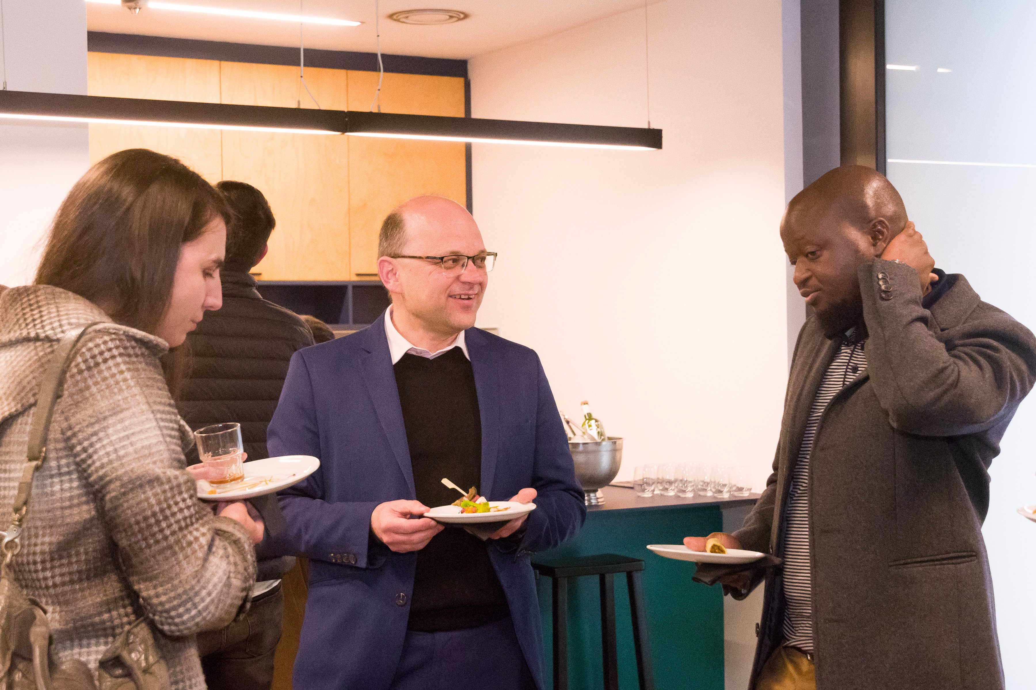 From left to right: Margaux Giannaros (ERSA), Patrick Kelly (Statistics South Africa), and Trust Gangaidzo (Stellenbosch University).