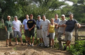 The group of researchers from the Faculty of Veterinary Science, UP and CIRAD – Zimbabwe whom visited both study areas