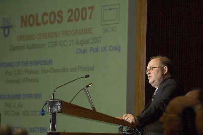 Prof Pistorius opens Nolcos conference