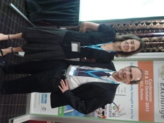 Elizabeth Kruger and Tom Hinch.